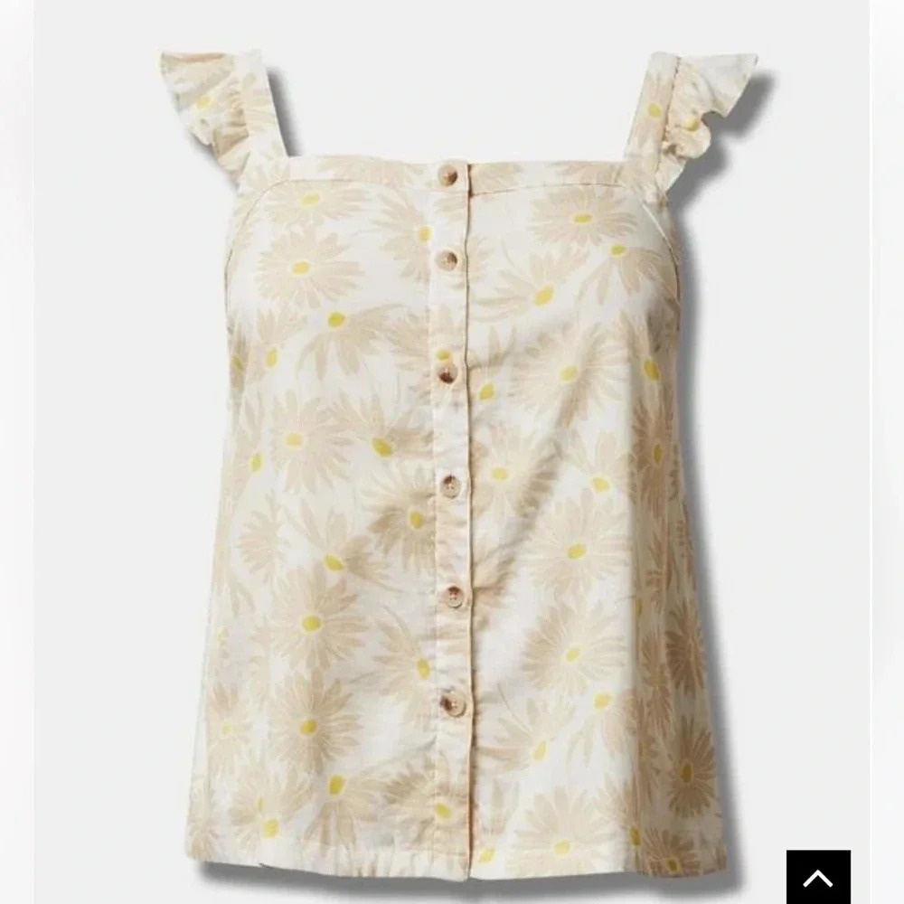 TORRID FLORAL BLOUSE
